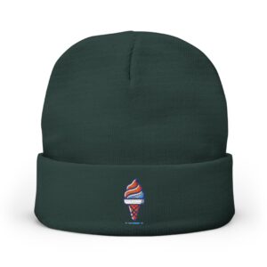 Ice Cream Lover Beanie Hat (Embroidered)